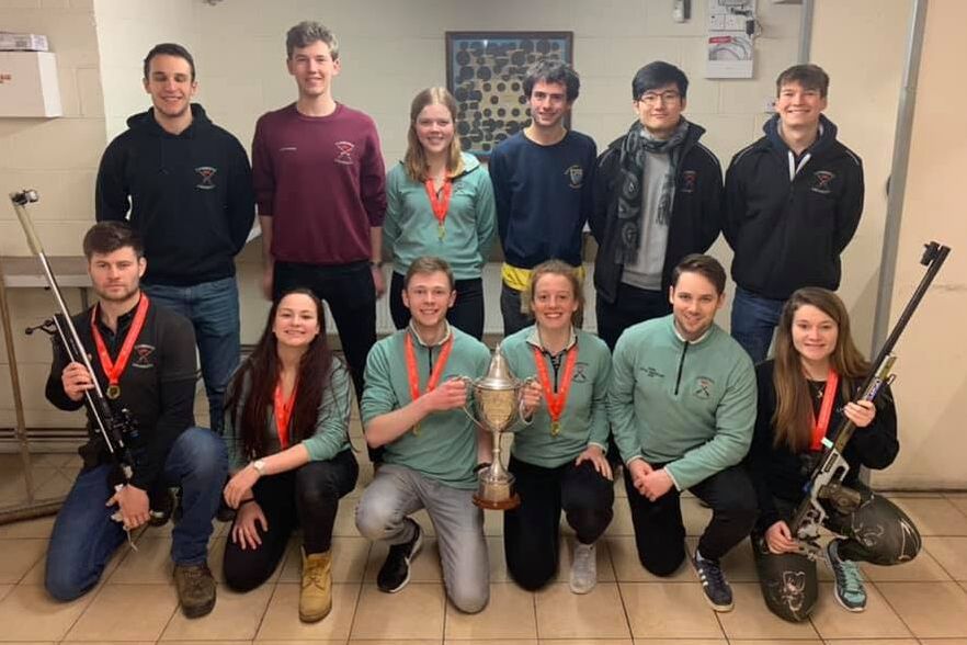 CUSBC competitors after the BUCS championships