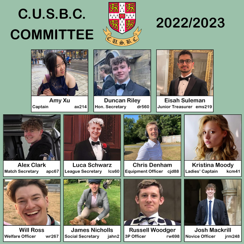 CUSBC committee for the 2022-23 academic year