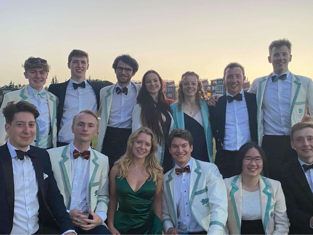 CUSBC and CURA members at a formal club event