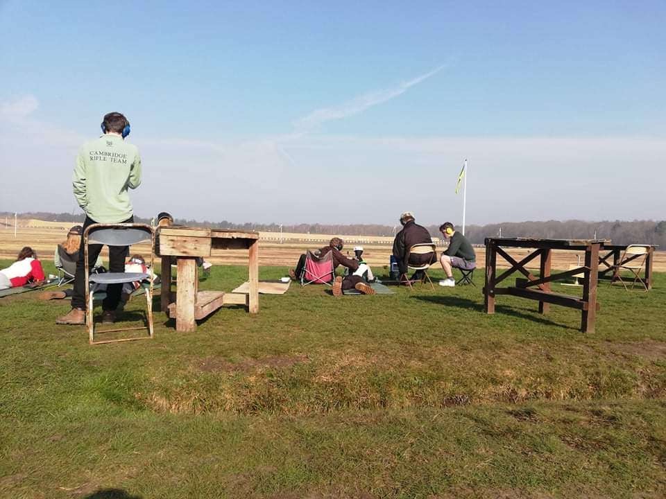 Cambridge shooters on an outdoor range